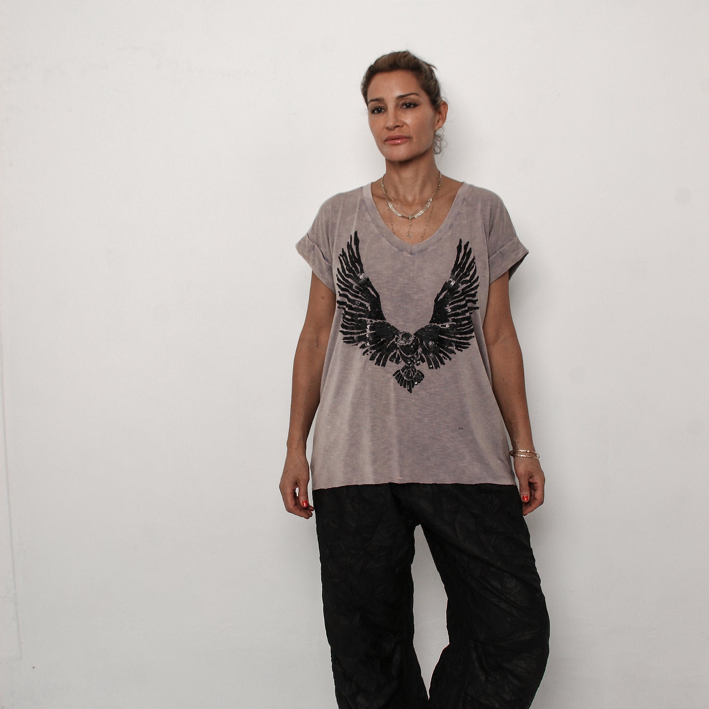 Phoenix T-shirt in Viscose Jersey