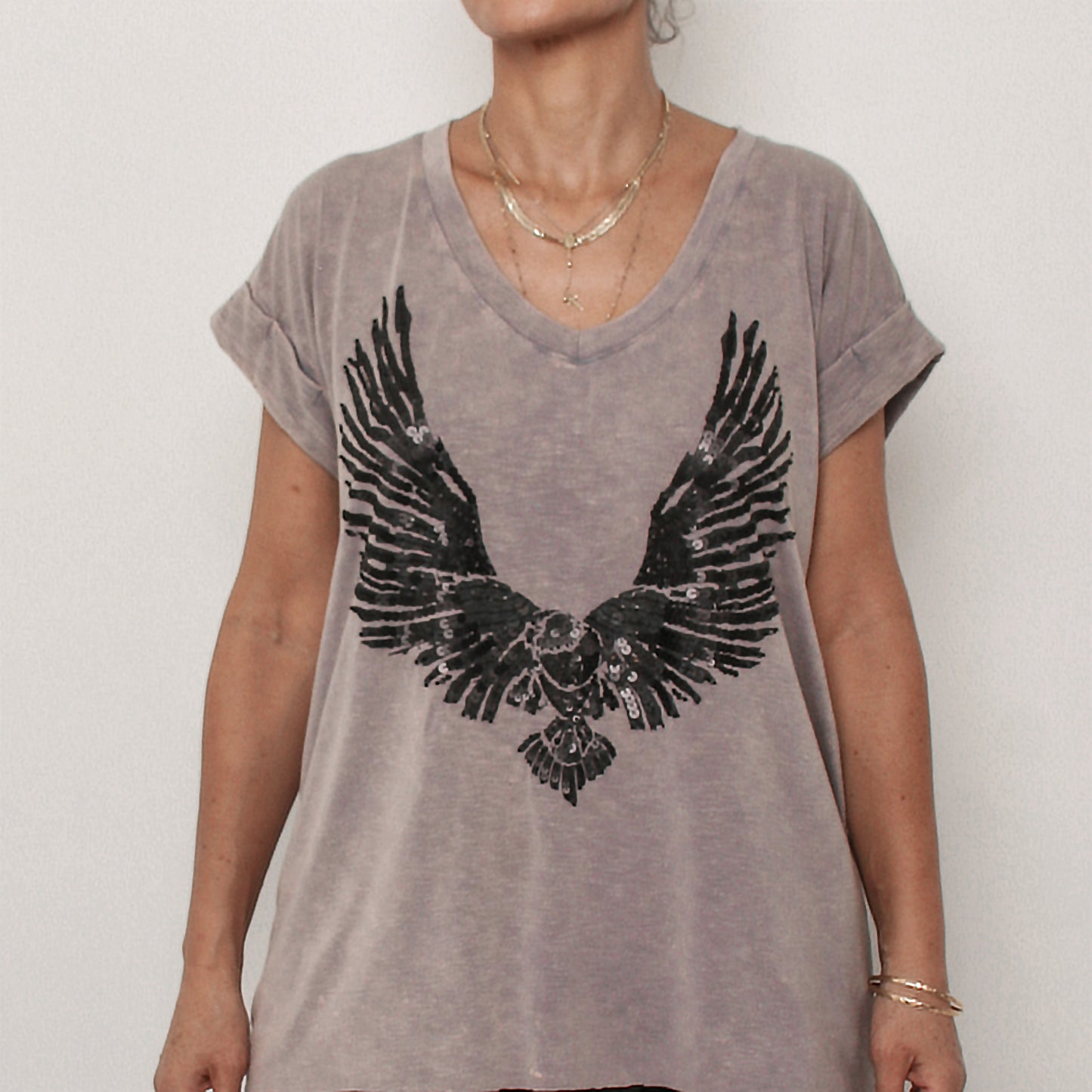 Phoenix T-shirt in Viscose Jersey