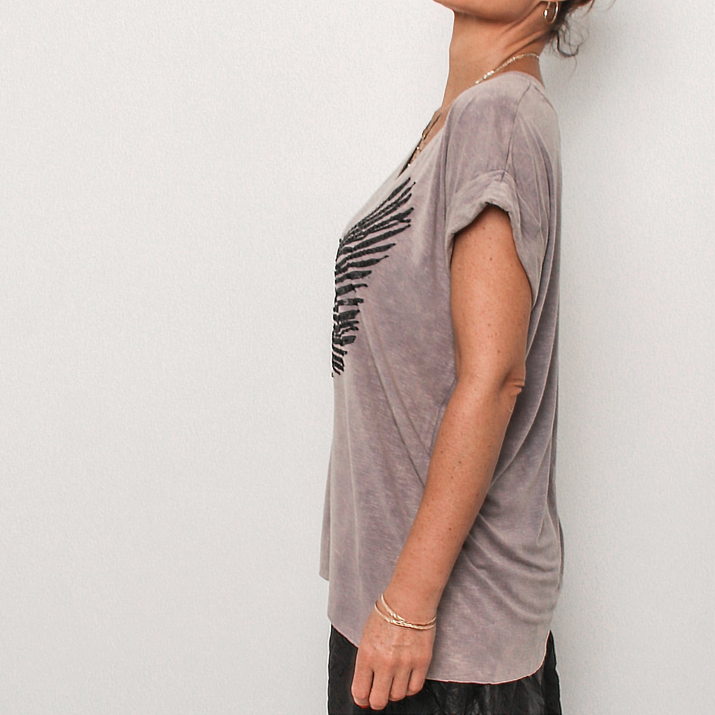 Phoenix T-shirt in Viscose Jersey