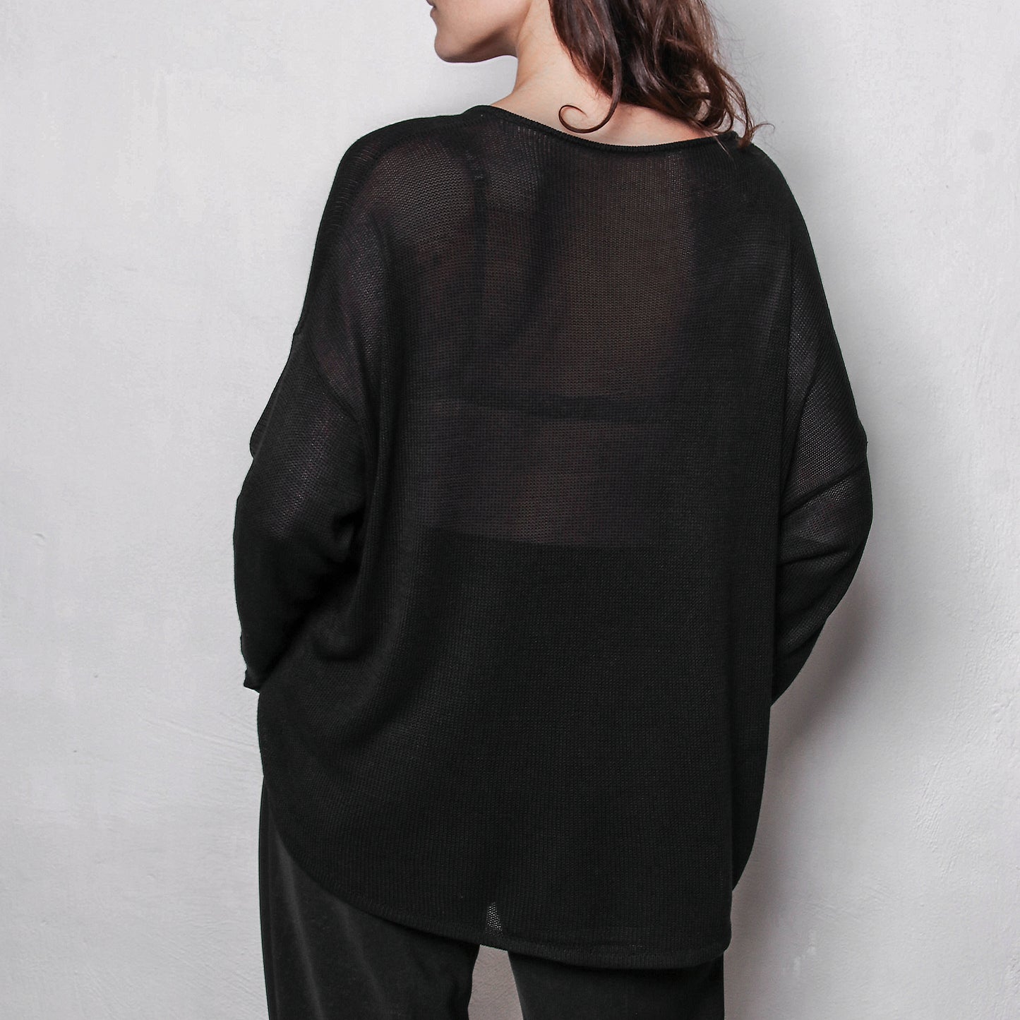 Oversized Basic Top in Knit