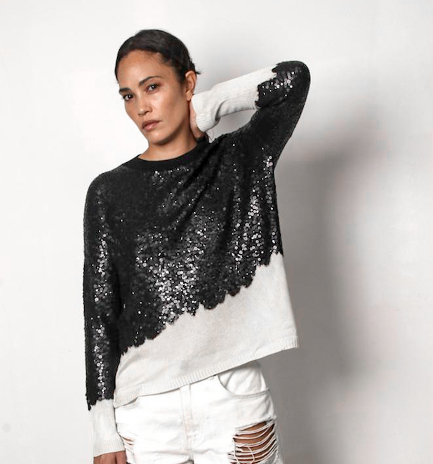 Sequin knit