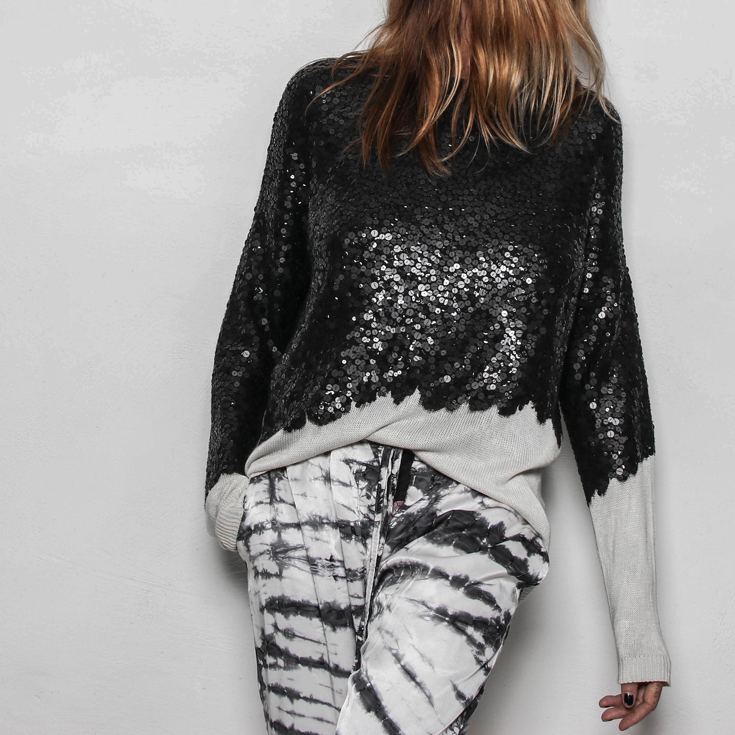 Sequin Sweater in Knit