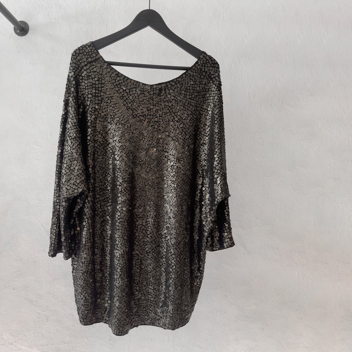 Sequinned T-shirt in Viscose