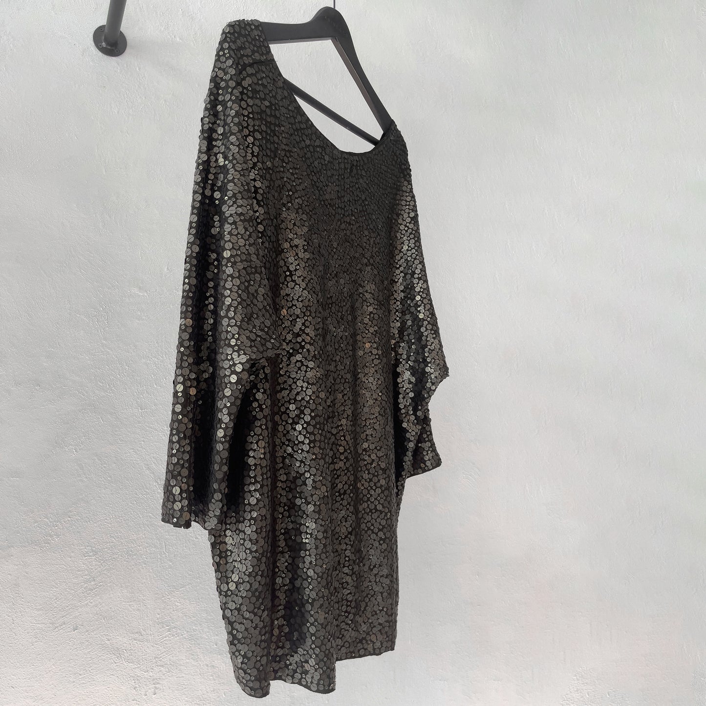 Sequinned T-shirt in Viscose